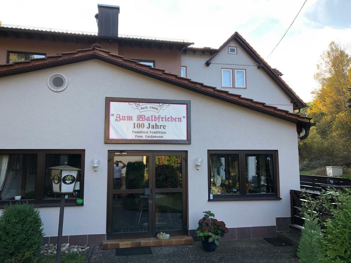 Zum Waldfrieden Hotell Neuhof  Exteriör bild